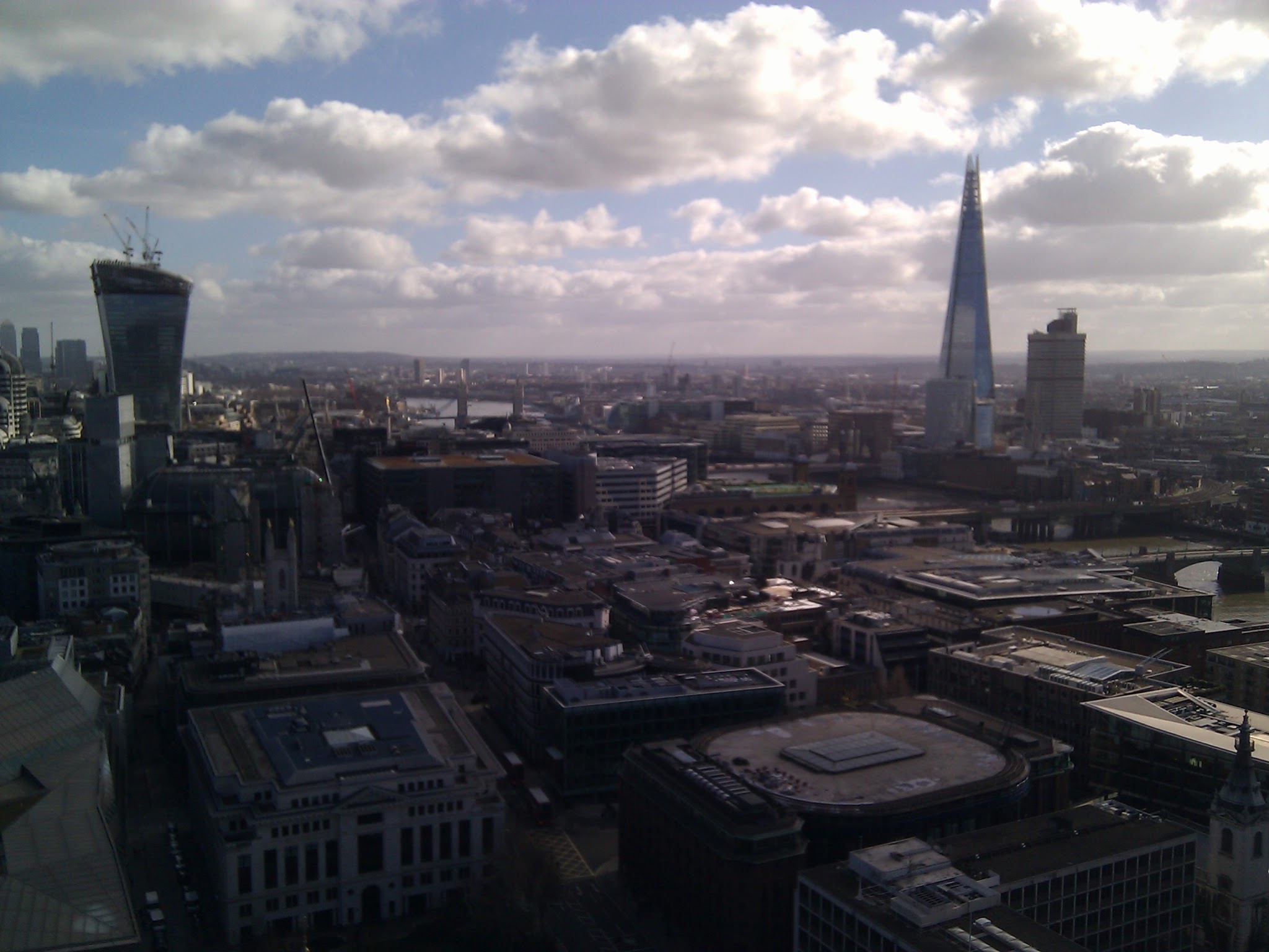 London, from the dome of St Paul's.